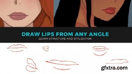 Draw Lips Easily