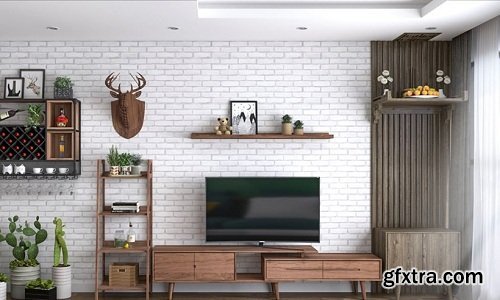 Interior Scene Sketchup Model By DaiCa