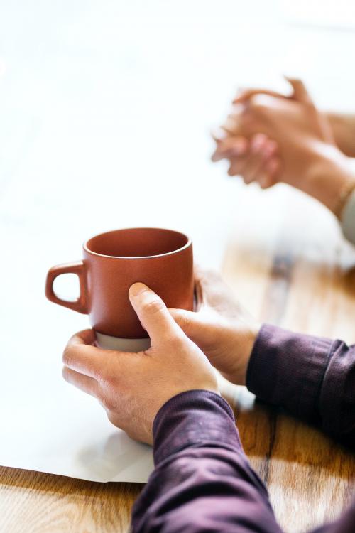 Business people having coffee in the meeting - 2012827