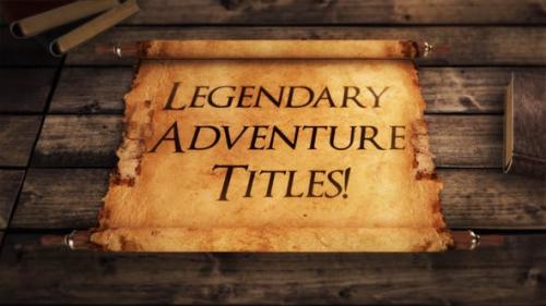 Videohive - Epic Scroll Titles Bundle