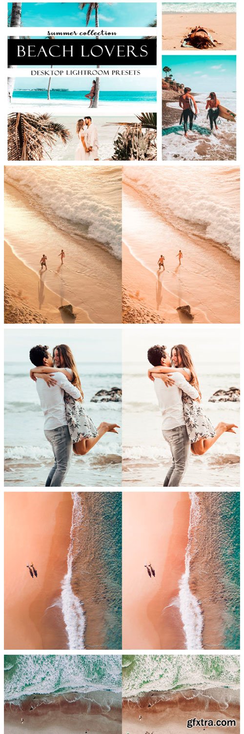 Beach Lovers Desktop Lightroom Presets 4545755