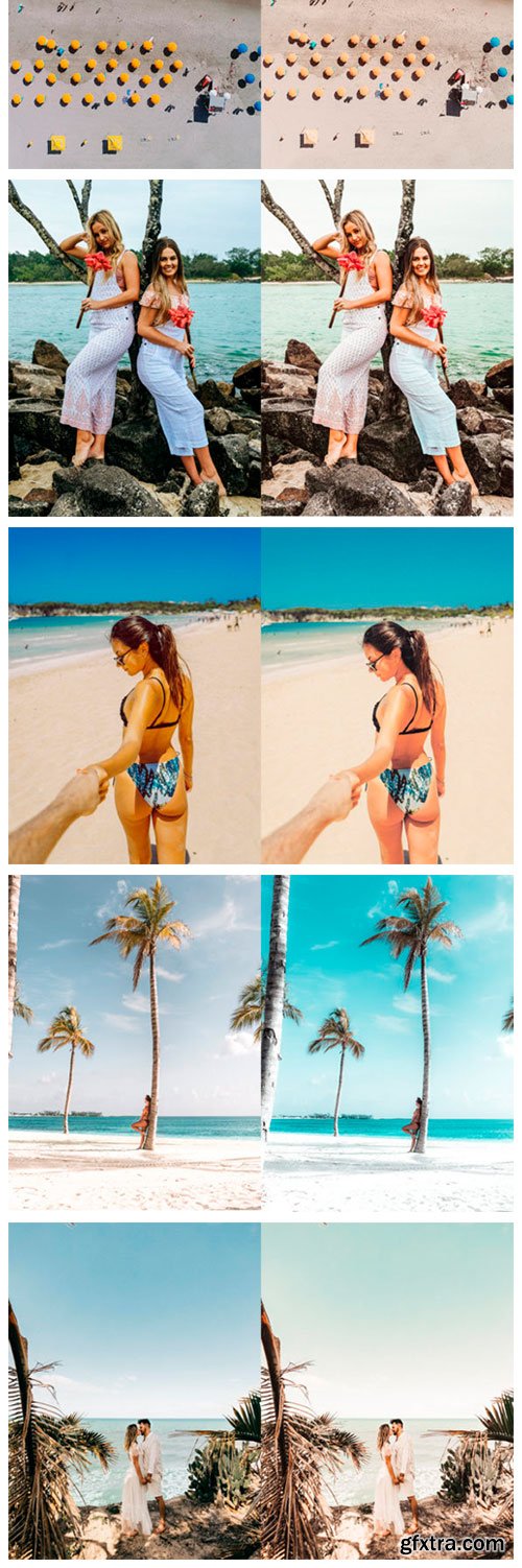 Beach Lovers Desktop Lightroom Presets 4545755