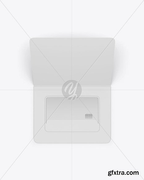 Credit Card Envelope Front Mockup 63330