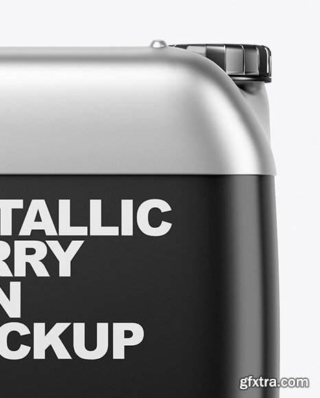 Metallic Jerry Can Mockup 63371