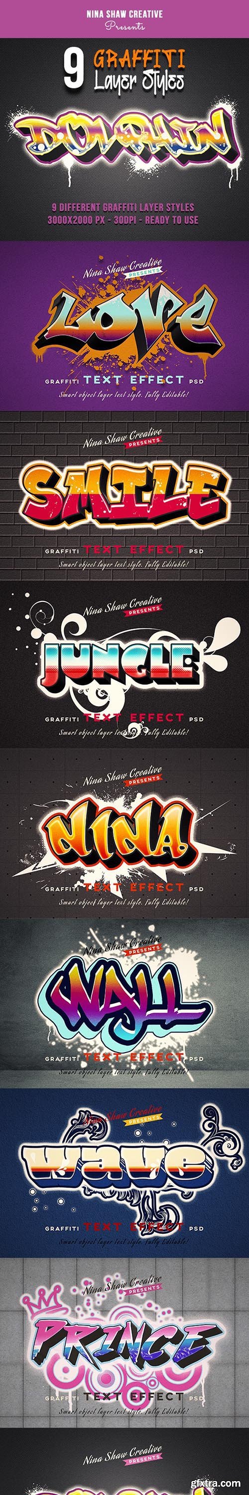 GraphicRiver - Graffiti Layer Styles 27270433