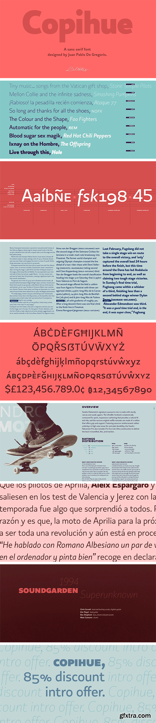 Copihue Font Family