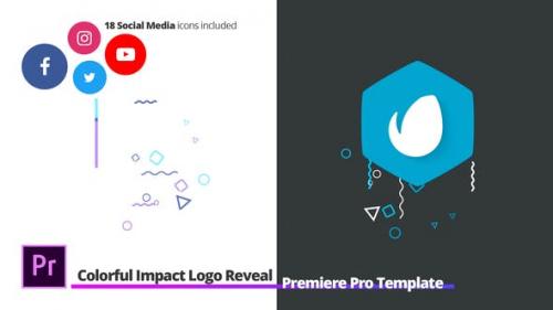 Videohive - Colorful Impact Logo Reveal | For Premiere Pro