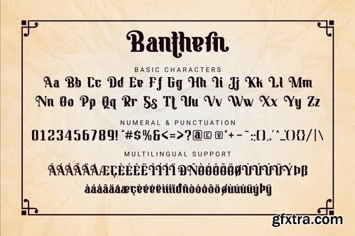 Banthern Font