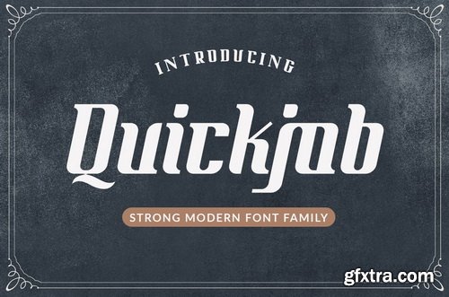 Quickjob Font Family