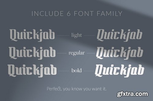 Quickjob Font Family