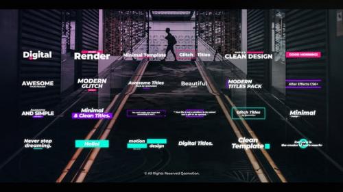 Videohive - Digital Glitch Titles