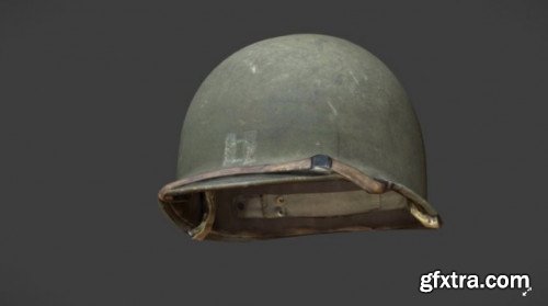 US Helmet - WW2 Scanned Asset Pack