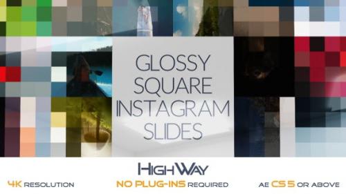 Videohive - Glossy Square Instagram Slides