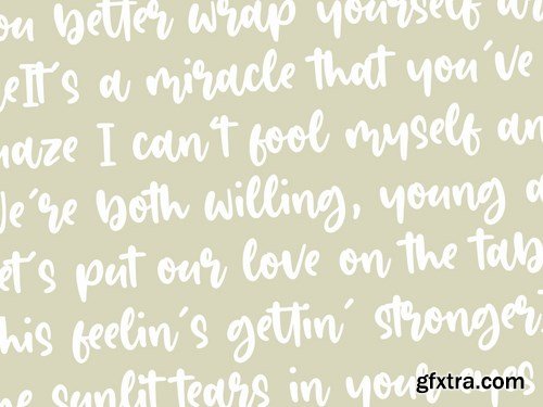 Jacklin YH - Handwritten Font