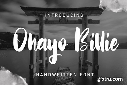 Ohayo Billie Handwritten Font