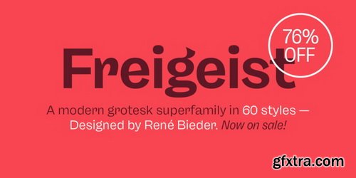 Freigeist Font Family