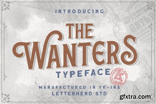 CreativeMarket - The Wanters - Display Typeface - 5161268