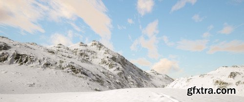 Saul Espinosa - Patreon - Snow Mountain / Houdini / Redshift