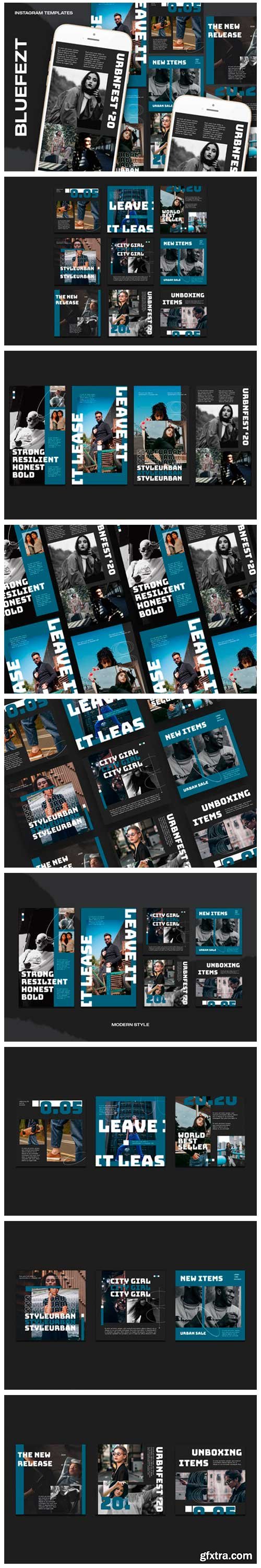 Bluefezt Instagram Templates 4568509