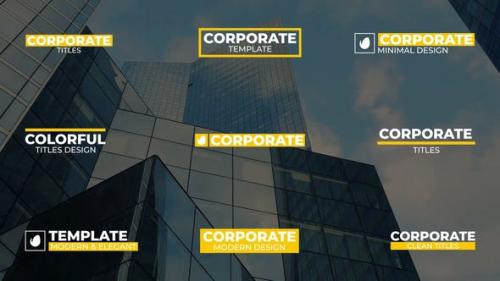 Videohive - Big Modern Corporate Titles