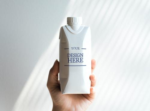 Paper bottle mockup - 296877