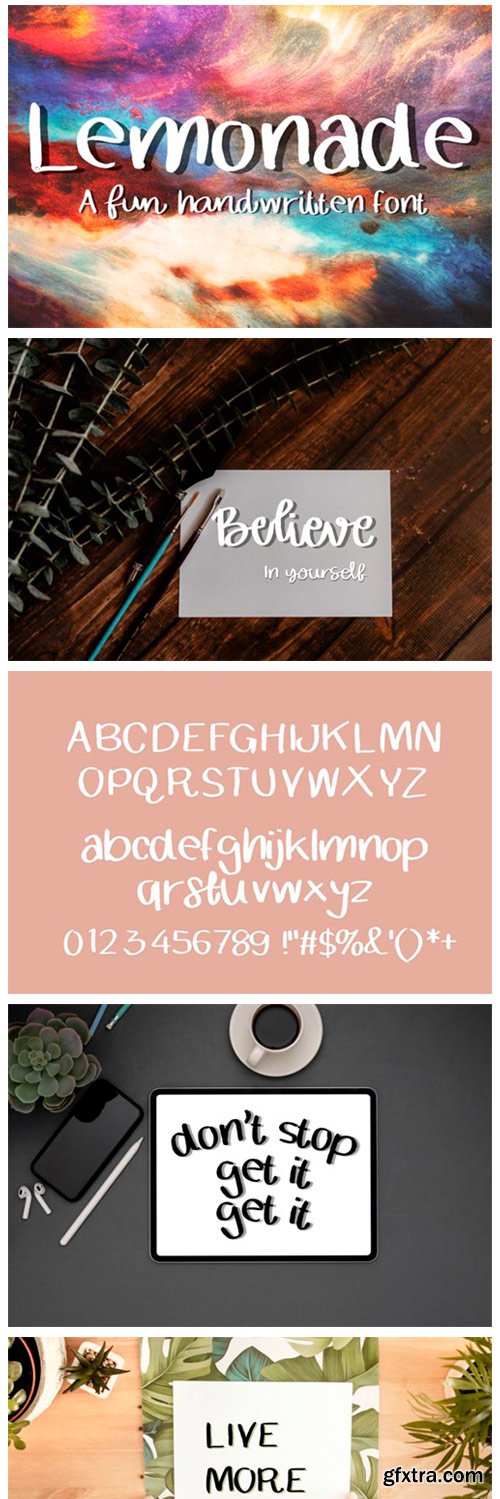 Lemonade Font