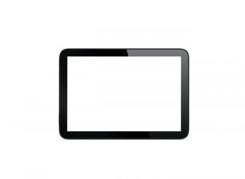 Three dimensional image of digital tablet - 322412