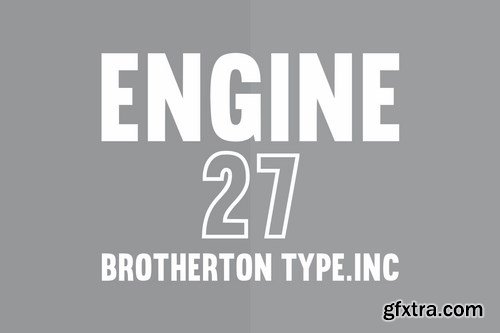 Brotherton Vintage Sans Serif Font Typeface