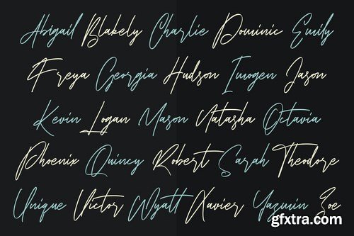 Chordettes Signature Script Brush Handmade Font