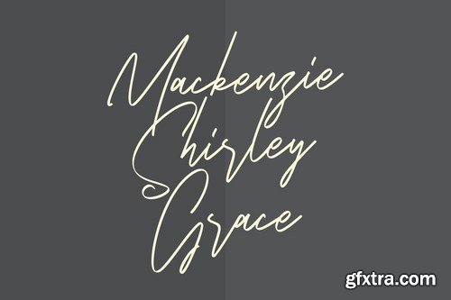 Chordettes Signature Script Brush Handmade Font