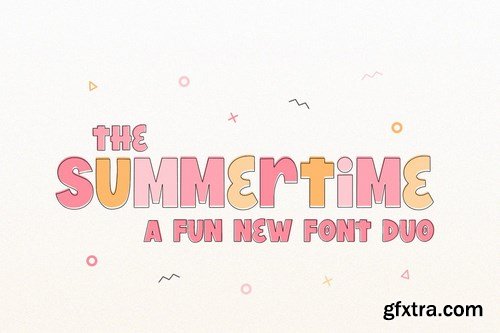 Summertime Font Duo