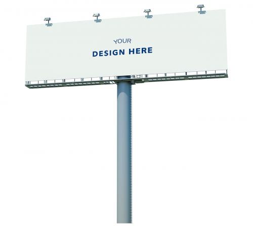 Three dimensional image of a billboard - 322550