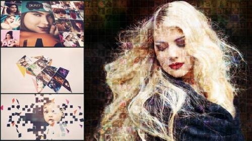 Videohive - Mosaic Photo Animation