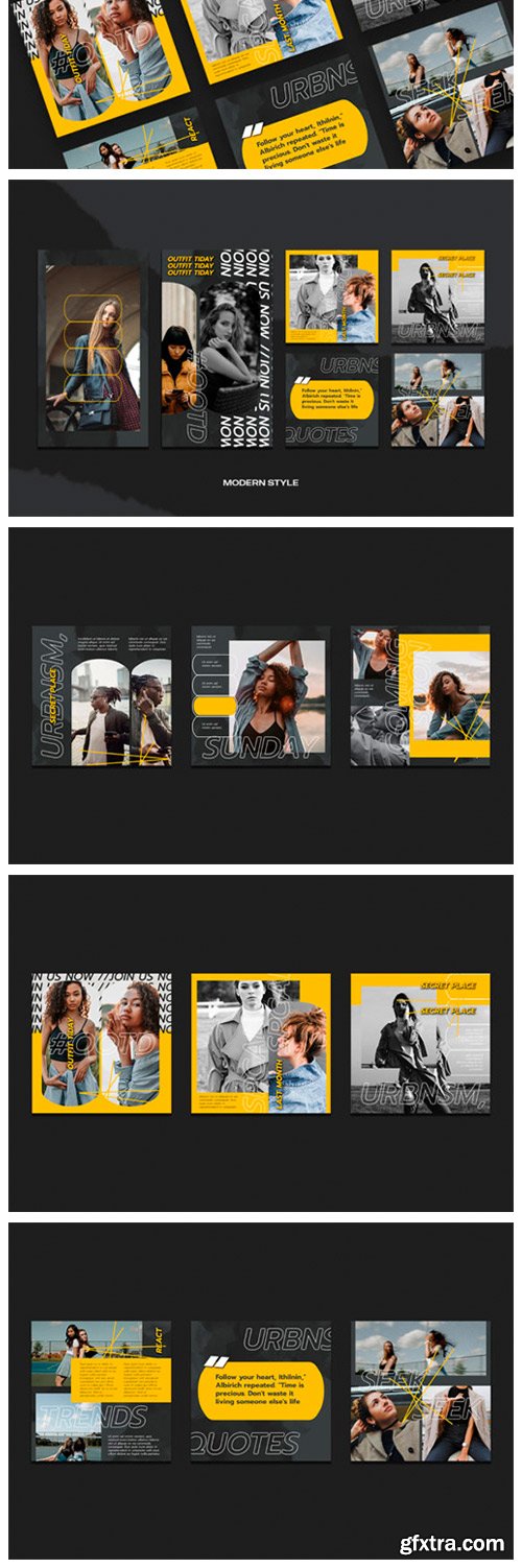 Yellyiw Instagram Templates 4572843