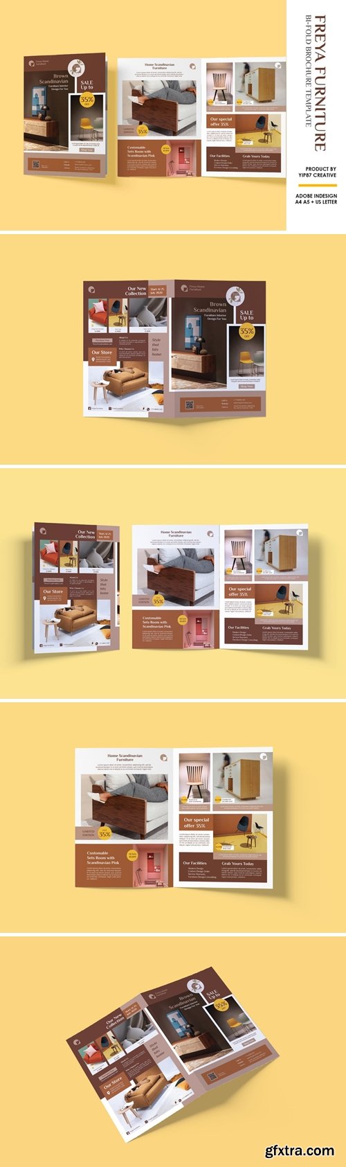 Furniture and Interior Bifold Brochure