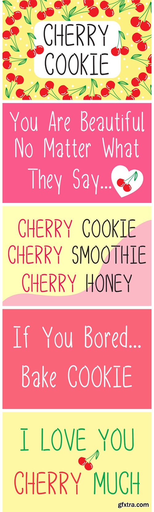 Cherry Cookie Font