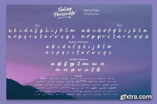 Feeling Passionate - Signature Brush Font