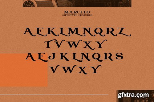 Marcelo - Modern Serif Font