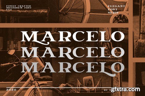 Marcelo - Modern Serif Font