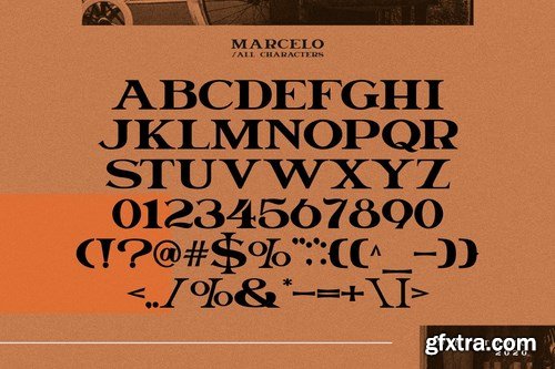 Marcelo - Modern Serif Font