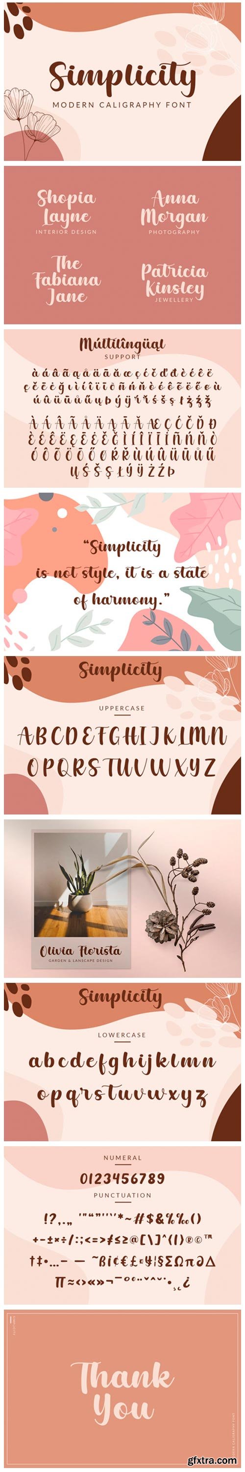 Simplicity Font