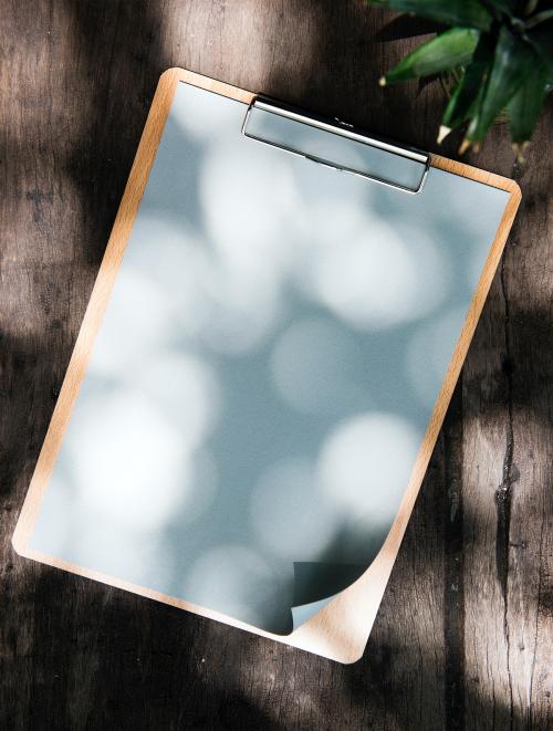 Design space on papers clipboard - 295440