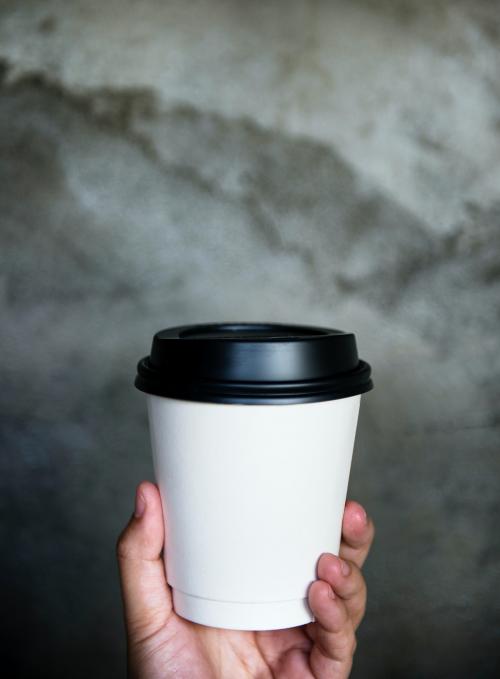 Design space on a mockup coffee cup - 295537