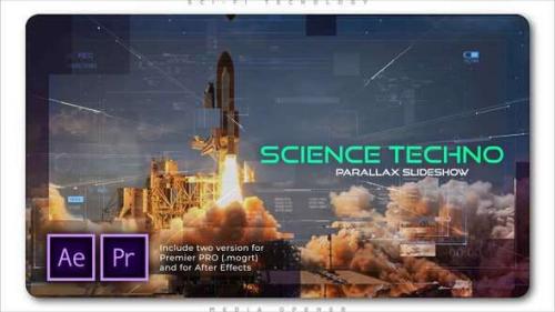 Videohive - Science Techno Parallax Slideshow