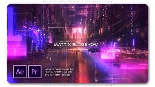 Videohive - Matrix Technology Data Slideshow