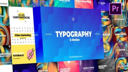 Videohive - X-Motion Typography | Premiere Pro