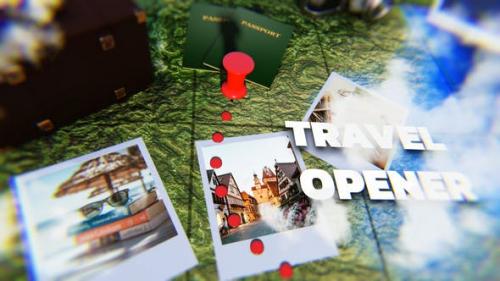 Videohive - Travel Photo Opener