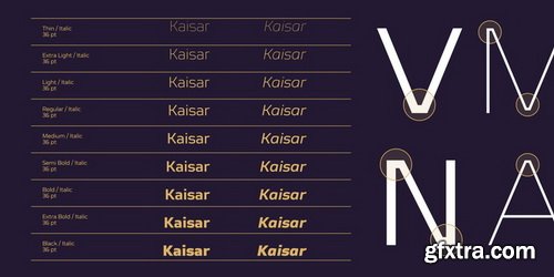 Kaisar Font Family