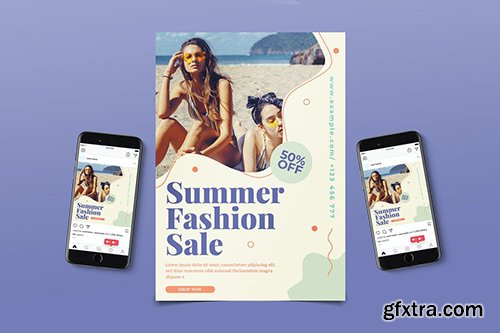 Summer Fashion Sale Flyer