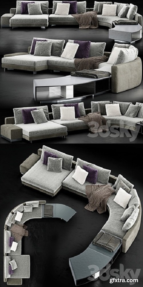 Minotti Daniels Sofa 6